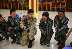 參加北京7天軍事冬令營讓孩子有所改變