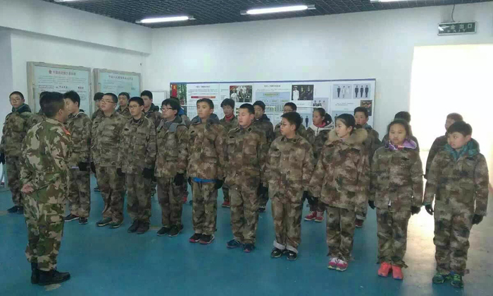 寒假在軍事冬令營(yíng)中的收獲！