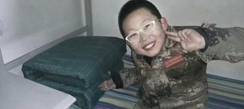 北京小學(xué)生軍事冬令營改變孩子的生活習(xí)慣