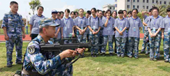 北京八一軍旅冬令營(yíng)幫助學(xué)生塑造軍人形象