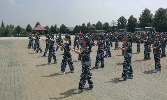 成都小學生軍事冬令營