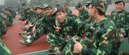 廣州軍事冬令營幫助孩子克服挫折