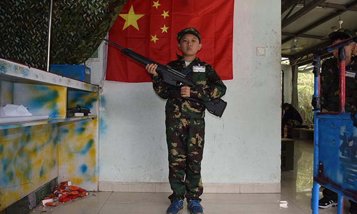 廣州實彈射擊軍事冬令營