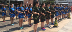 湖北軍事冬令營真正讓孩子感受“我是一個兵”
