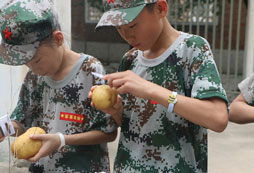 青少年參加軍事將帥冬令營的收獲