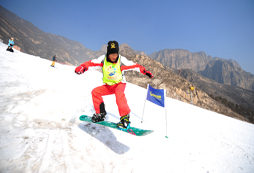 在雪中曼舞