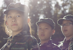 上海軍事冬令營培養(yǎng)孩子優(yōu)秀的軍人作風！