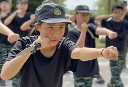 學習打軍拳