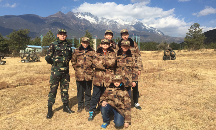 軍事拓展冬令營
