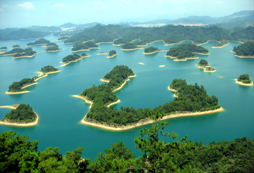 杭州千島湖的風景