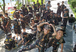 參加維和童軍冬令營培養(yǎng)孩子獨立自立能力！
