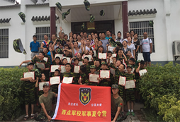 武漢軍事冬令營活動是鍛煉孩子的一個機會