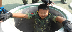小學生戶外冬令營分析為什么孩子想要報名軍事營